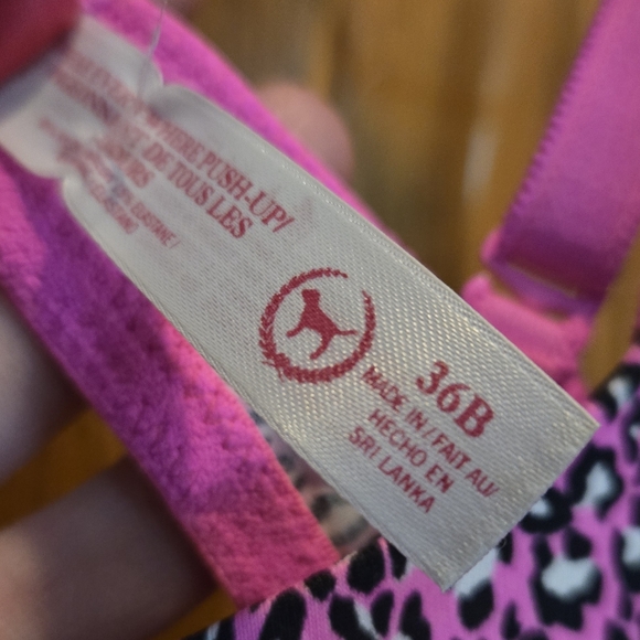 Pink, Victoria Secret,Women's Bra, Size 36 B, Push-Up, Perfect Shape, Never Worn - Picture 3 of 8